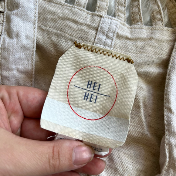 Anthropologie Hei Hei Womens Cropped Jacket Ivory Open Front Stretch Cut Out XS - Picture 6 of 8